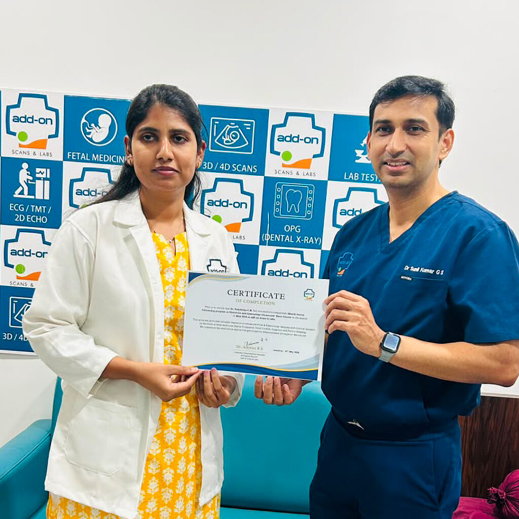 Certificate of completition 𝐃𝐫. 𝐑𝐚𝐤𝐬𝐡𝐢𝐭𝐚 𝐂 𝐌 - add-on Scans & Labs